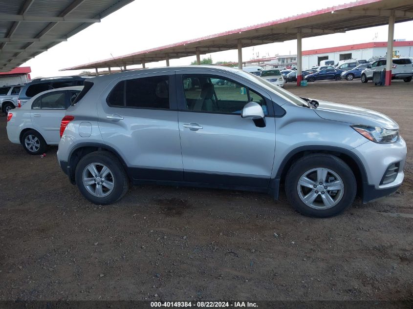 2020 Chevrolet Trax Fwd Ls VIN: 3GNCJKSBXLL331719 Lot: 40149384