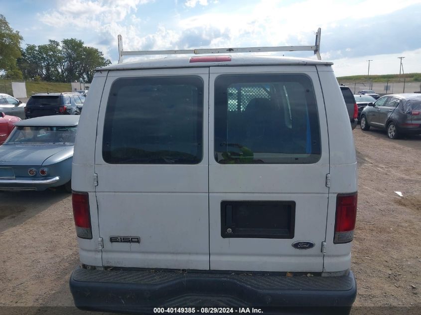 2008 Ford E-150 Commercial/Recreational VIN: 1FTNE14W18DB53437 Lot: 40149385