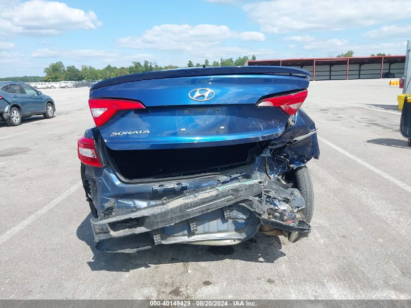 2017 Hyundai Sonata VIN: 5NPE24AF4HH560435 Lot: 40149429