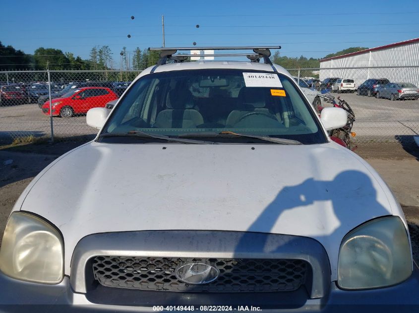 2003 Hyundai Santa Fe Gls/Lx VIN: KM8SC13E43U531773 Lot: 40149448