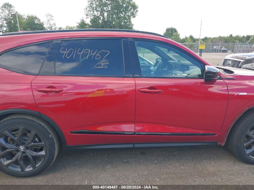 2023 Acura Mdx A-Spec VIN: 5J8YE1H08PL023308 Lot: 40149467