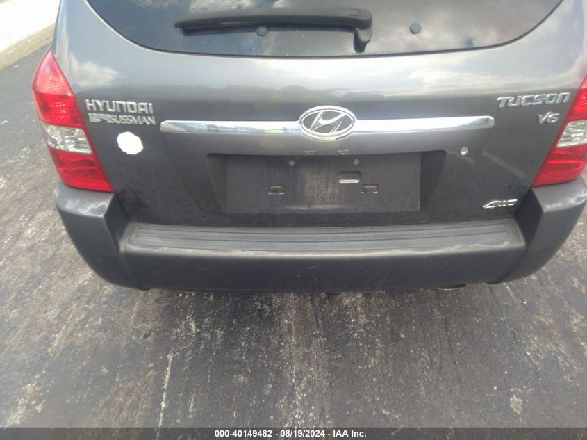 2007 Hyundai Tucson Limited/Se VIN: KM8JN72D57U486043 Lot: 40149482