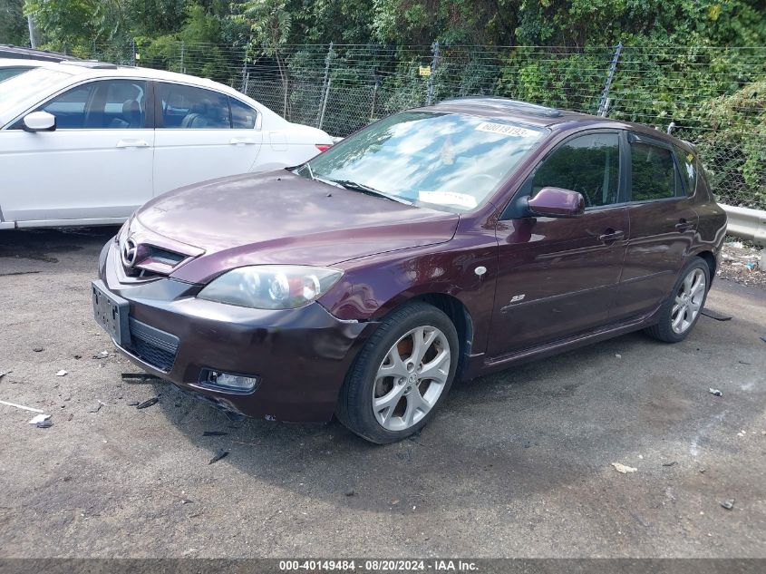 2007 Mazda Mazda3 S Grand Touring VIN: JM1BK343X71744475 Lot: 40149484