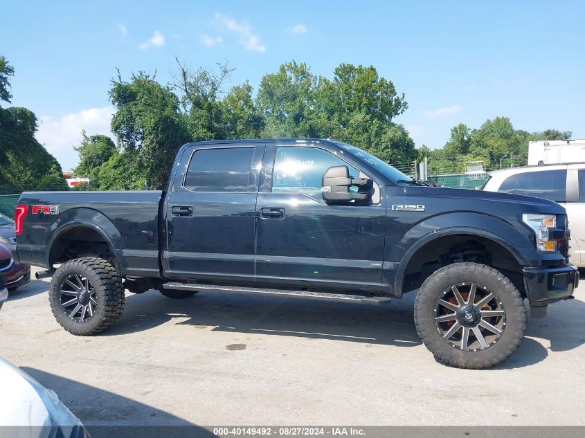 2016 Ford F-150 Xlt VIN: 1FTFW1EG8GFA91899 Lot: 40149492