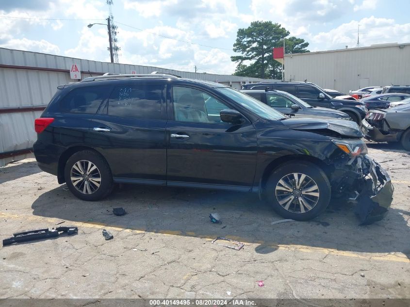 2018 Nissan Pathfinder S VIN: 5N1DR2MM8JC627086 Lot: 40149495