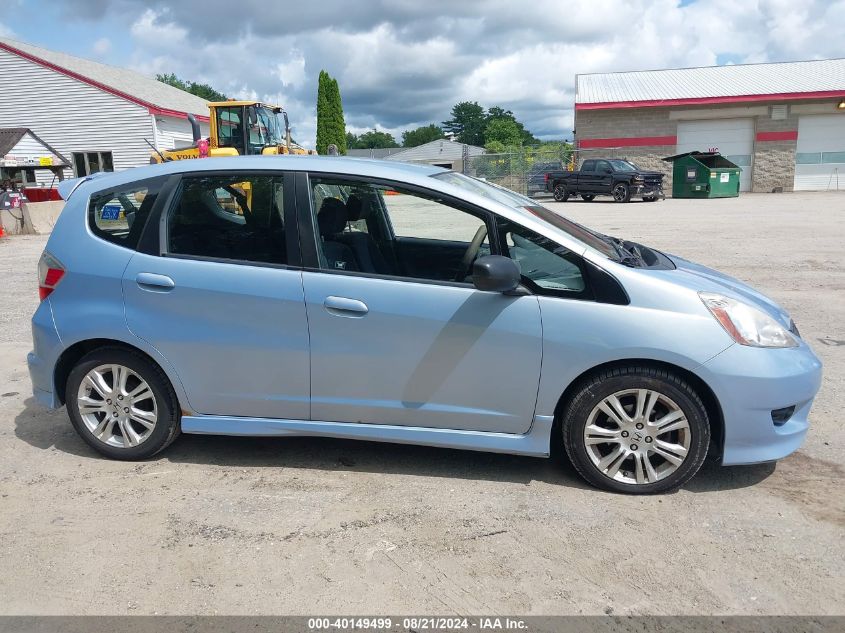 2009 Honda Fit Sport VIN: JHMGE88469S062136 Lot: 40149499