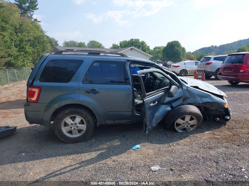 2012 Ford Escape Xlt VIN: 1FMCU0D7XCKA82476 Lot: 40149500