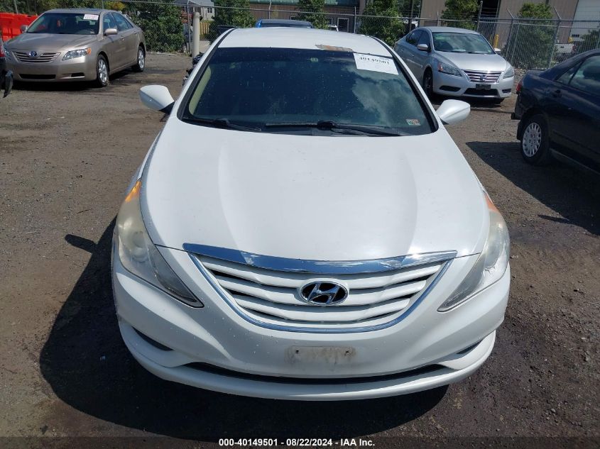 2012 Hyundai Sonata Gls VIN: 5NPEB4AC6CH402872 Lot: 40149501