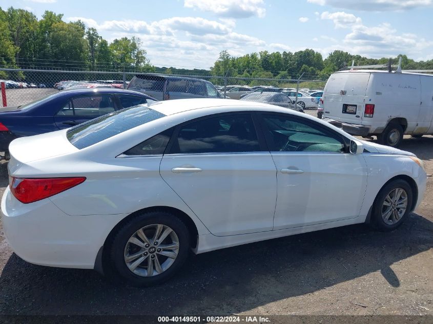 2012 Hyundai Sonata Gls VIN: 5NPEB4AC6CH402872 Lot: 40149501