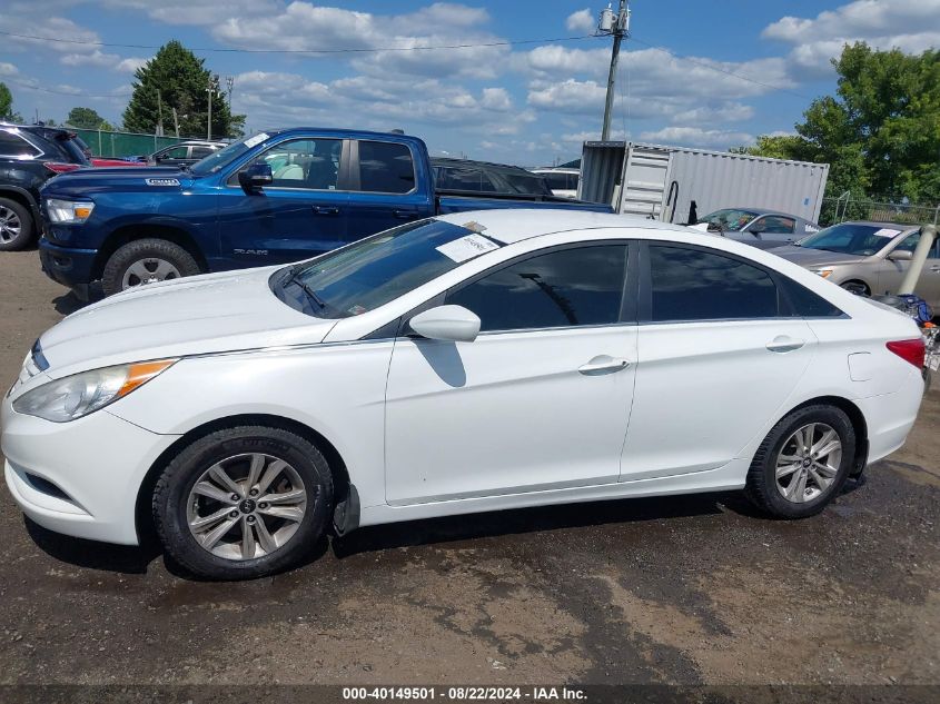 2012 Hyundai Sonata Gls VIN: 5NPEB4AC6CH402872 Lot: 40149501