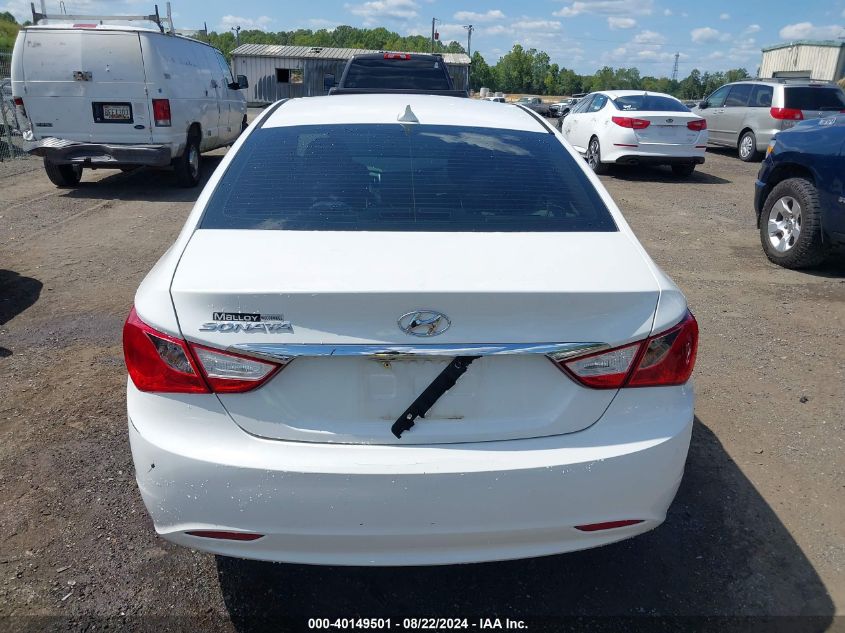 2012 Hyundai Sonata Gls VIN: 5NPEB4AC6CH402872 Lot: 40149501