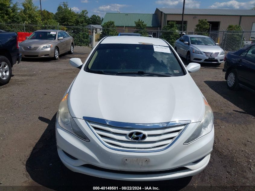 2012 Hyundai Sonata Gls VIN: 5NPEB4AC6CH402872 Lot: 40149501