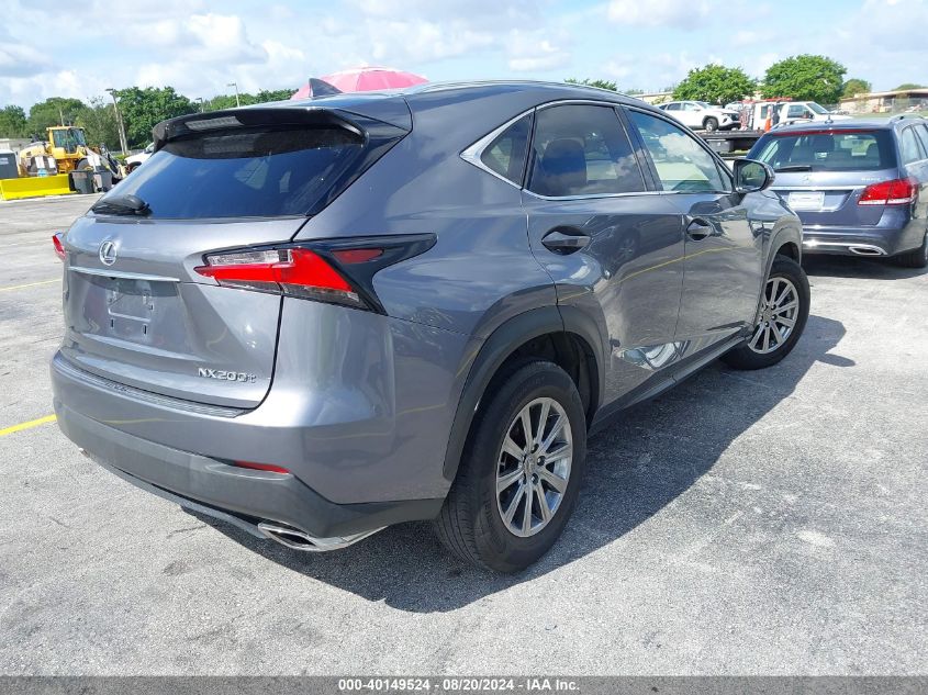 2017 Lexus Nx 200T/Base/F Sport VIN: JTJYARBZ7H2061343 Lot: 40149524