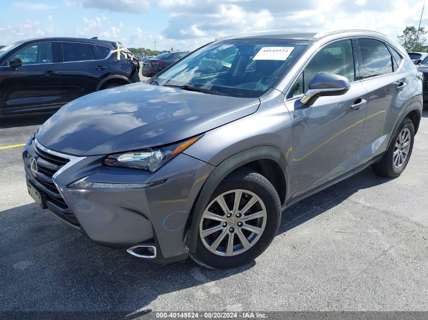 2017 Lexus Nx 200T/Base/F Sport VIN: JTJYARBZ7H2061343 Lot: 40149524