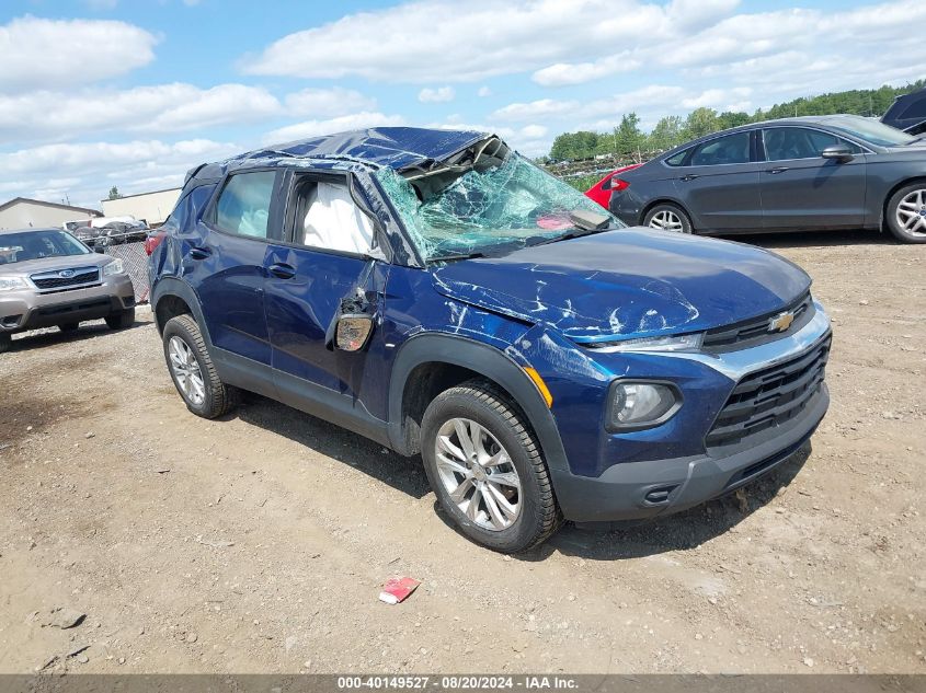 2022 Chevrolet Trailblazer Ls VIN: KL79MNSL2NB007976 Lot: 40149527