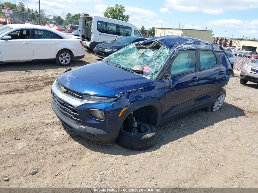 2022 Chevrolet Trailblazer Ls VIN: KL79MNSL2NB007976 Lot: 40149527