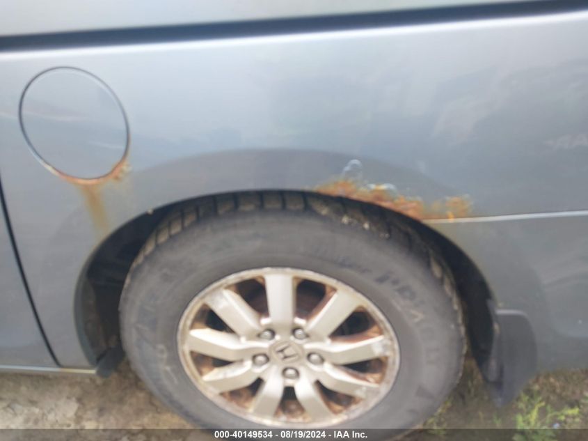 2010 Honda Odyssey Ex VIN: 5FNRL3H45AB092524 Lot: 40149534