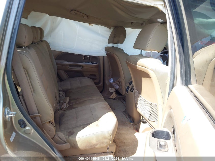 2008 Honda Pilot Vp VIN: 5FNYF18238B041328 Lot: 40149545