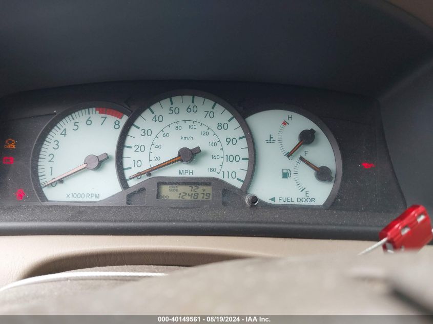 2004 Toyota Corolla Le VIN: 2T1BR38E44C169059 Lot: 40149561