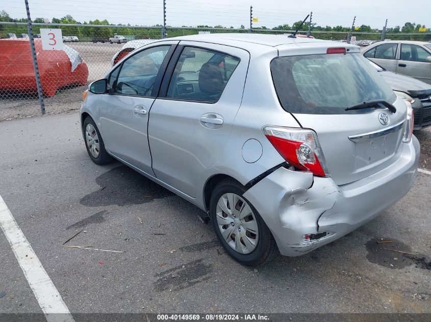 VIN JTDKTUD32DD553372 2013 Toyota Yaris, LE no.3