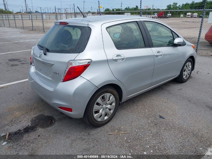 VIN JTDKTUD32DD553372 2013 Toyota Yaris, LE no.4