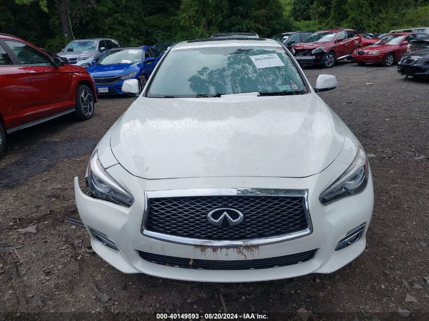 2015 Infiniti Q50 Premium/Sport VIN: JN1BV7AR9FM417749 Lot: 40149593