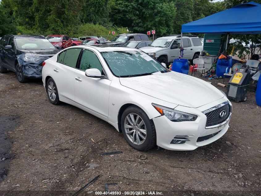 2015 Infiniti Q50 Premium/Sport VIN: JN1BV7AR9FM417749 Lot: 40149593