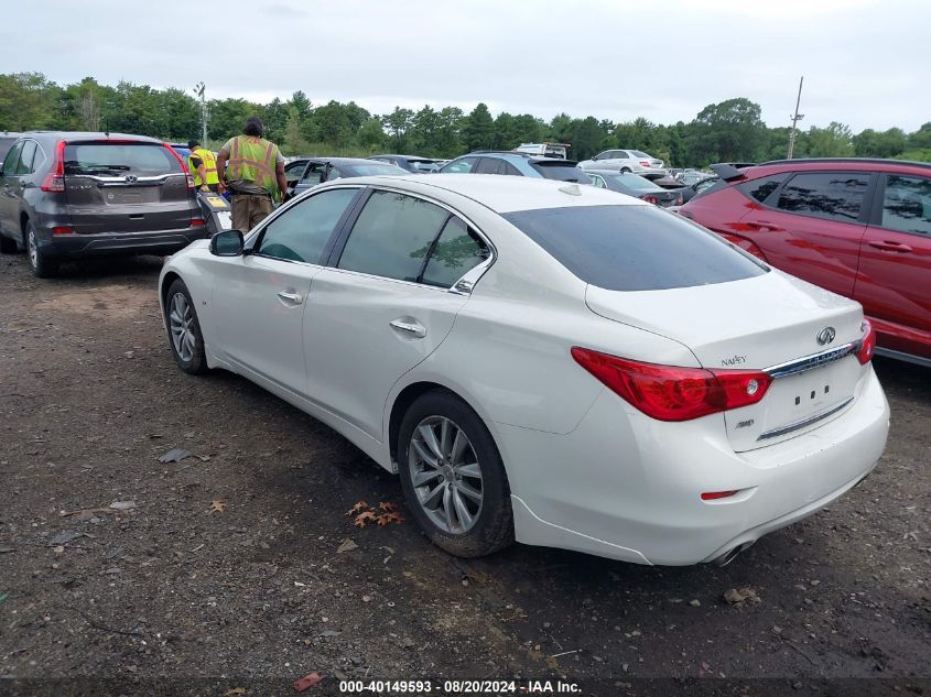 2015 Infiniti Q50 Premium/Sport VIN: JN1BV7AR9FM417749 Lot: 40149593