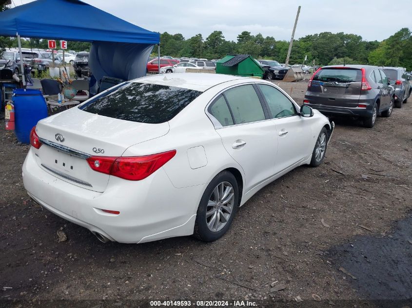 2015 Infiniti Q50 Premium/Sport VIN: JN1BV7AR9FM417749 Lot: 40149593