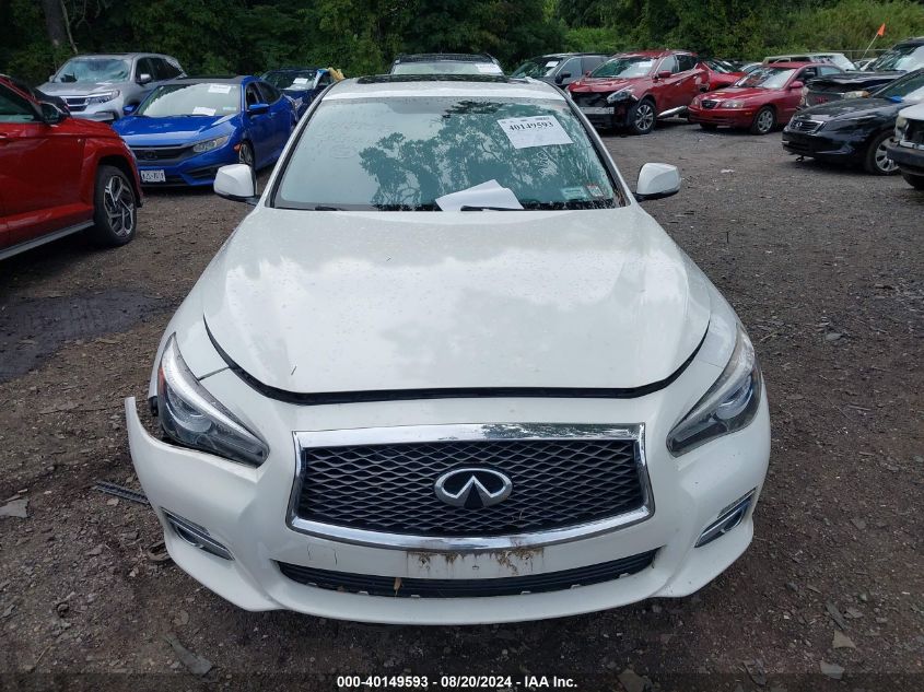 2015 Infiniti Q50 Premium/Sport VIN: JN1BV7AR9FM417749 Lot: 40149593