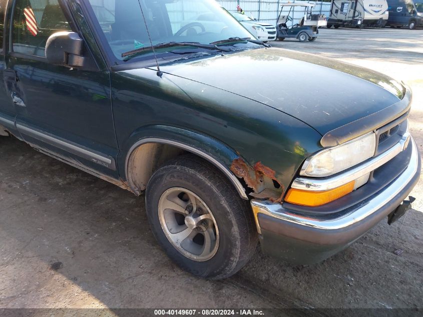 2002 Chevrolet S-10 Ls VIN: 1GCCS19W728186970 Lot: 40149607