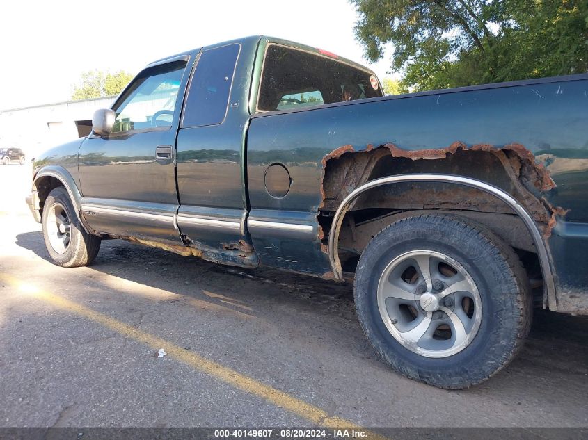 2002 Chevrolet S-10 Ls VIN: 1GCCS19W728186970 Lot: 40149607