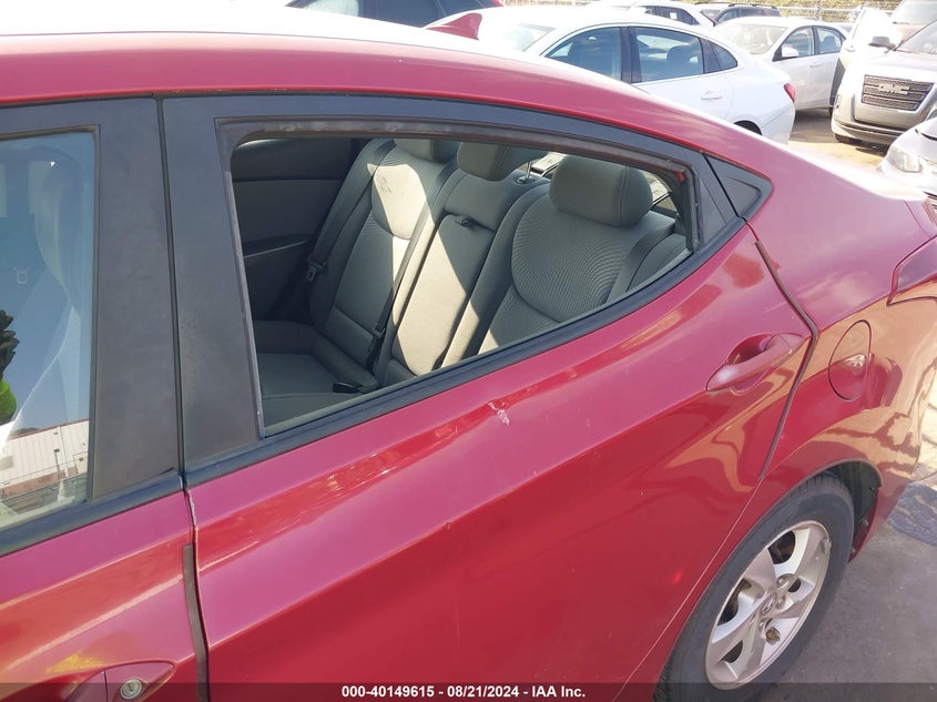 KMHDH4AE2EU211899 2014 Hyundai Elantra Se/Sport/Limited