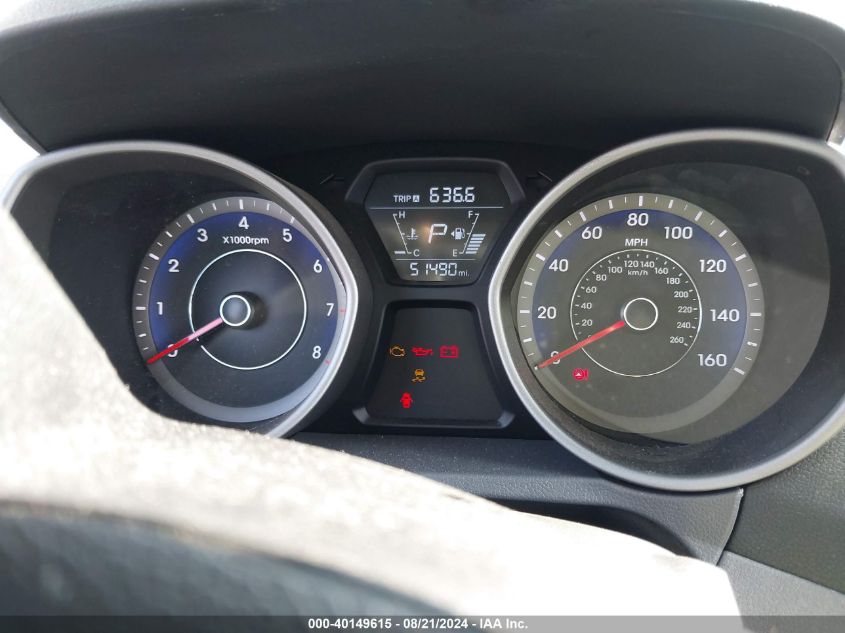 KMHDH4AE2EU211899 2014 Hyundai Elantra Se/Sport/Limited