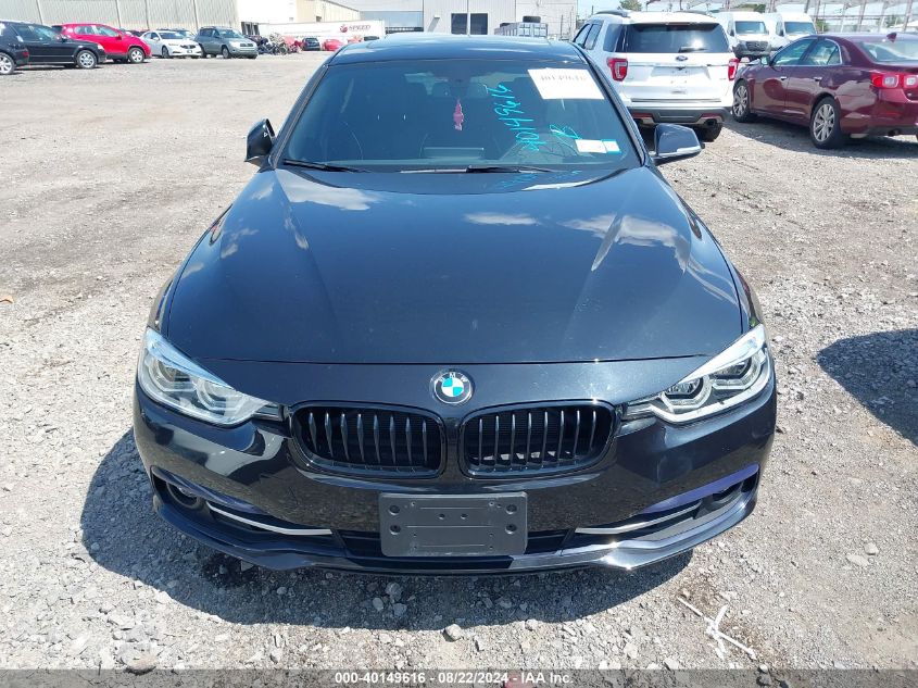 2018 BMW 330I xDrive VIN: WBA8D9G53JNU71638 Lot: 40149616