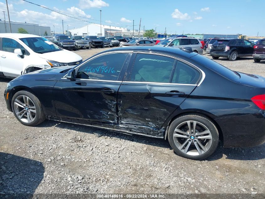 2018 BMW 330I xDrive VIN: WBA8D9G53JNU71638 Lot: 40149616