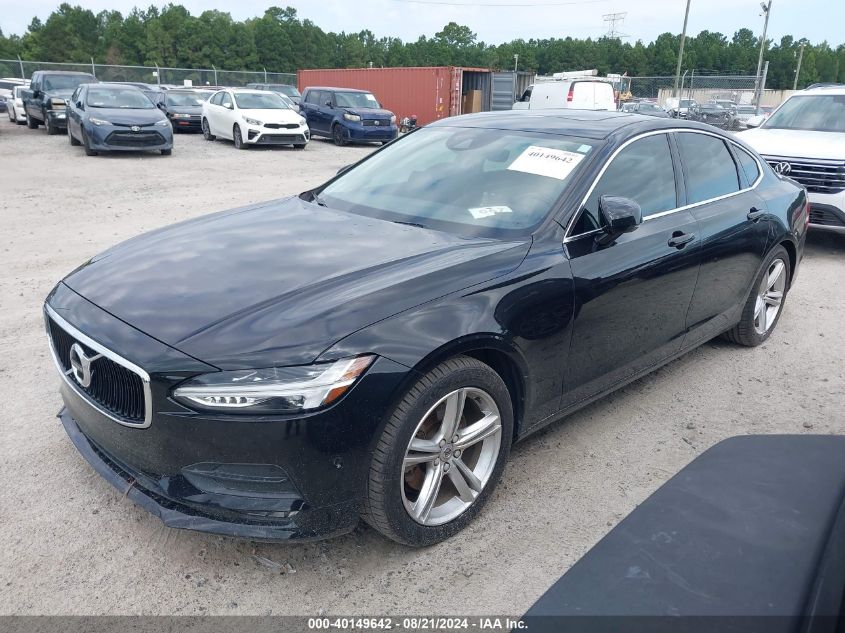 VIN YV1102AK6H1014419 2017 Volvo S90, T5 Momentum no.2