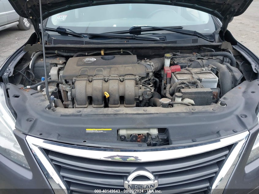 2013 Nissan Sentra S/Sv/Sr/Sl VIN: 3N1AB7APXDL766591 Lot: 40149643