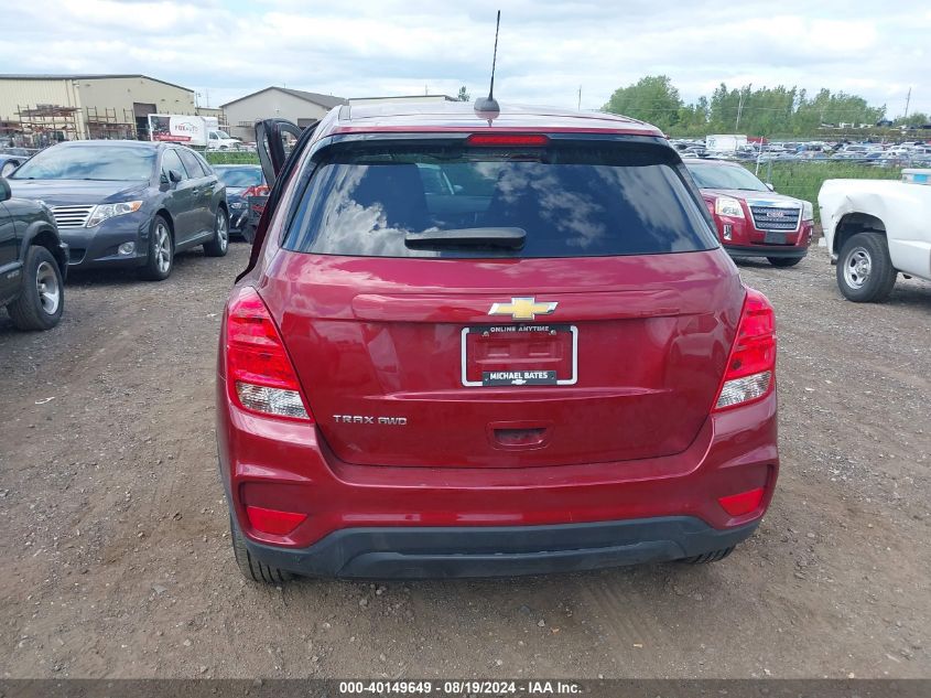 2021 Chevrolet Trax Awd Ls VIN: KL7CJNSB1MB338830 Lot: 40149649