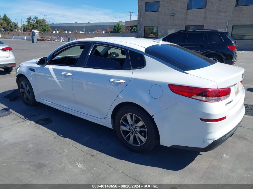 2019 Kia Optima Lx/S VIN: 5XXGT4L32KG275051 Lot: 40149656