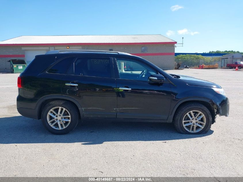 2014 KIA SORENTO LX - 5XYKT3A60EG503842