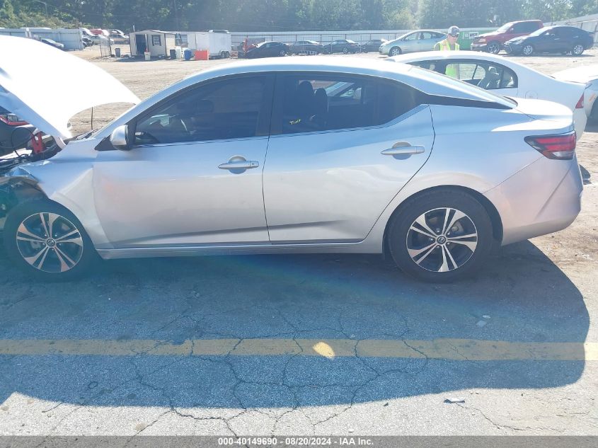 2022 Nissan Sentra Sv VIN: 3N1AB8CV6NY234292 Lot: 40149690