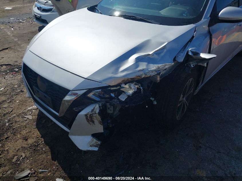 2022 Nissan Sentra Sv VIN: 3N1AB8CV6NY234292 Lot: 40149690