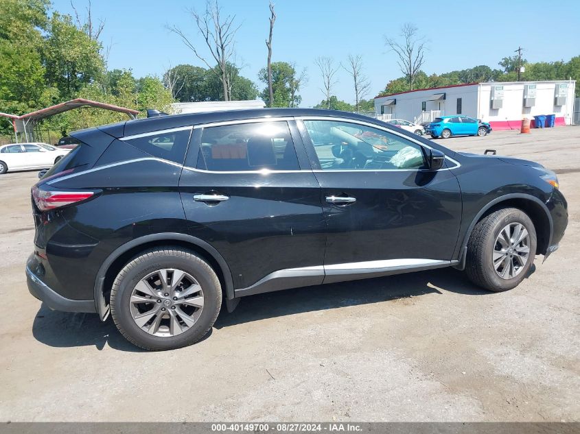 2018 Nissan Murano S VIN: 5N1AZ2MH4JN161036 Lot: 40149700