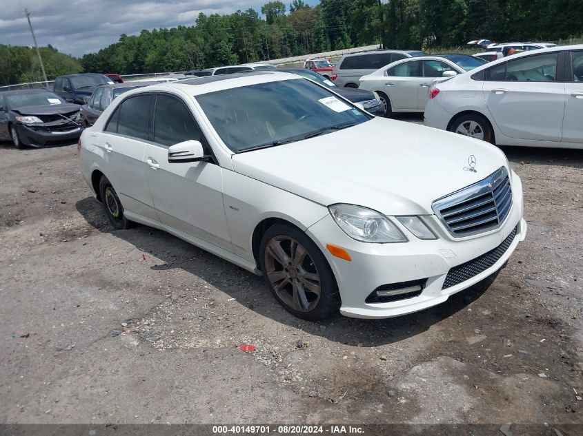 2012 Mercedes-Benz E 350 4Matic VIN: WDDHF8JB3CA569977 Lot: 40149701