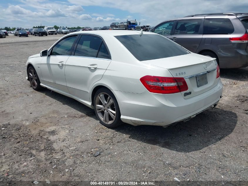 2012 Mercedes-Benz E 350 4Matic VIN: WDDHF8JB3CA569977 Lot: 40149701