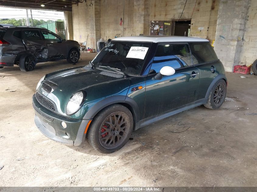 2004 Mini Cooper S VIN: WMWRE33474TD75350 Lot: 40149703