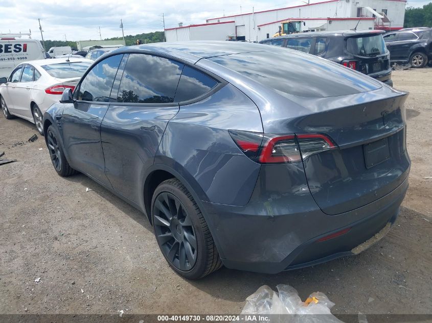 2022 Tesla Model Y VIN: 7SAYGDEE6NF481409 Lot: 40149730