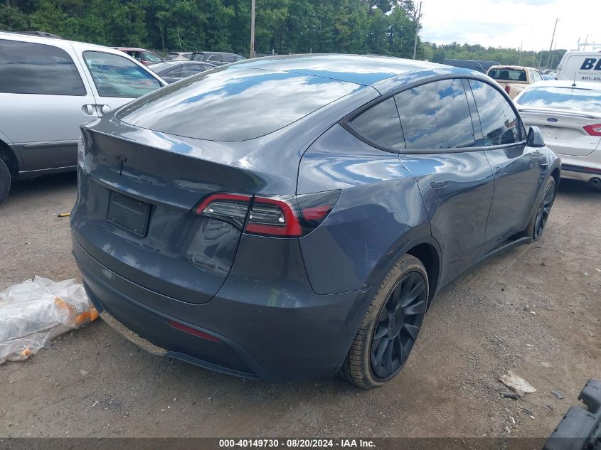 2022 Tesla Model Y VIN: 7SAYGDEE6NF481409 Lot: 40149730