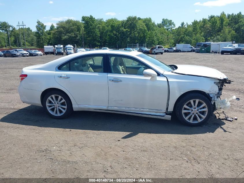 2010 Lexus Es 350 VIN: JTHBK1EG2A2410642 Lot: 40149734